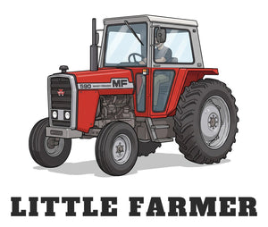 Furrow & Fields Baby Bodysuit Baby Massey Ferguson 590 Tractor Bodysuit – Little Farmer Quality Farmers Merch