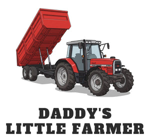 Furrow & Fields Baby Bodysuit Baby Massey Ferguson 6180 Tractor Bodysuit – Daddy's Little Farmer Quality Farmers Merch