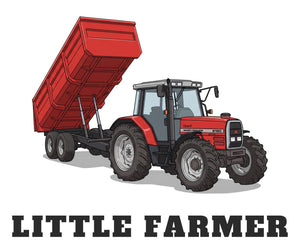 Furrow & Fields Baby Bodysuit Baby Massey Ferguson 6180 Tractor Bodysuit – Little Farmer Quality Farmers Merch