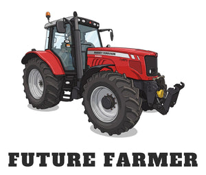 Furrow & Fields Baby Bodysuit Baby Massey Ferguson 6480 Tractor Bodysuit – Future Farmer Quality Farmers Merch