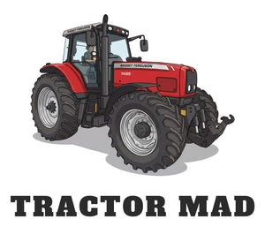 Furrow & Fields Baby Bodysuit Baby Massey Ferguson 7495 Tractor Bodysuit – Tractor Mad Quality Farmers Merch