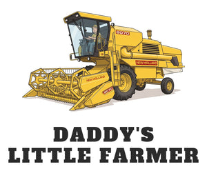 Furrow & Fields Baby Bodysuit Baby New Holland 8070 Combine Bodysuit – Daddy's Little Farmer Quality Farmers Merch