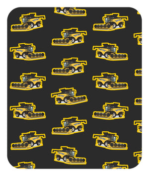 Furrow & Fields Baby Bodysuit Baby New Holland CR9.90 Combine Bodysuit – Charcoal Pattern Quality Farmers Merch