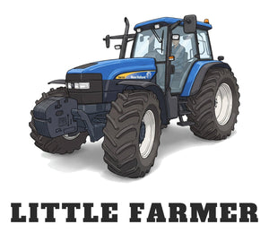 Furrow & Fields Baby Bodysuit Baby New Holland TM 155 Tractor Bodysuit – Little Farmer Quality Farmers Merch