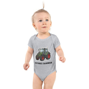 Furrow & Fields Baby Bodysuit Heather / 12 months Baby Fendt 313 Vario Tractor Bodysuit – Future Farmer Quality Farmers Merch