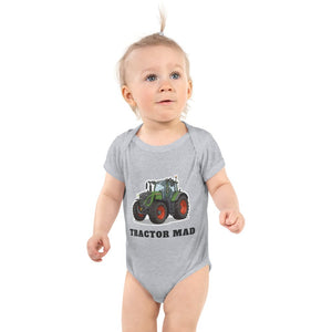 Furrow & Fields Baby Bodysuit Heather / 12 months Baby Fendt 728 Vario Tractor Bodysuit – Tractor Mad Quality Farmers Merch