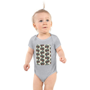 Furrow & Fields Baby Bodysuit Heather / 12 months Baby Fendt 939 Vario Tractor Bodysuit – Cream Pattern Quality Farmers Merch