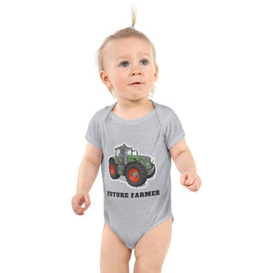 Furrow & Fields Baby Bodysuit Heather / 12 months Baby Fendt 939 Vario Tractor Bodysuit – Future Farmer Quality Farmers Merch