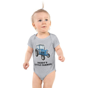 Furrow & Fields Baby Bodysuit Heather / 12 months Baby Ford 4600 Tractor Bodysuit – Daddy's Little Farmer Quality Farmers Merch
