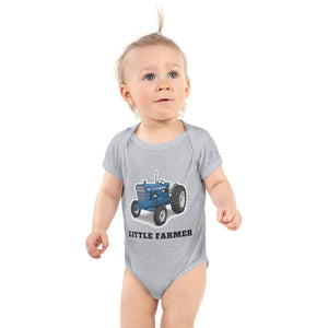 Furrow & Fields Baby Bodysuit Heather / 12 months Baby Ford 5000 Tractor Bodysuit – Little Farmer Quality Farmers Merch