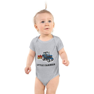 Furrow & Fields Baby Bodysuit Heather / 12 months Baby Ford 6640 Tractor Bodysuit – Little Farmer Quality Farmers Merch