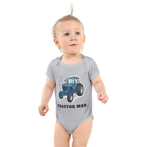 Furrow & Fields Baby Bodysuit Heather / 12 months Baby Ford 7700 Tractor Bodysuit – Tractor Mad Quality Farmers Merch