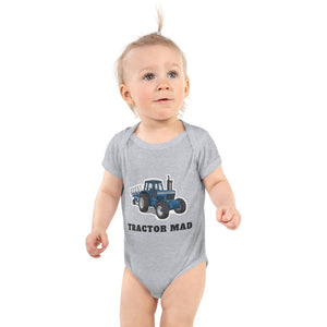 Furrow & Fields Baby Bodysuit Heather / 12 months Baby Ford 9700 Tractor Bodysuit – Tractor Mad Quality Farmers Merch