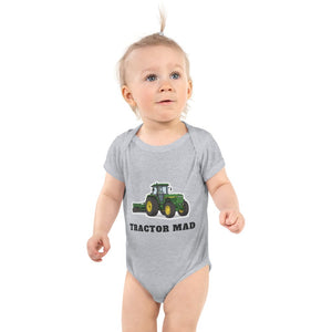Furrow & Fields Baby Bodysuit Heather / 12 months Baby John Deere 4955 Tractor Bodysuit – Tractor Mad Quality Farmers Merch