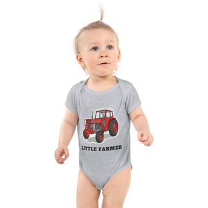 Furrow & Fields Baby Bodysuit Heather / 12 months Baby Massey Ferguson 188 Tractor Bodysuit – Little Farmer Quality Farmers Merch