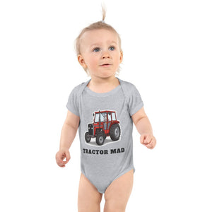 Furrow & Fields Baby Bodysuit Heather / 12 months Baby Massey Ferguson 240 Tractor Bodysuit – Tractor Mad Quality Farmers Merch