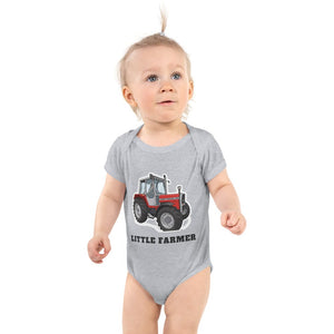 Furrow & Fields Baby Bodysuit Heather / 12 months Baby Massey Ferguson 690 Tractor Bodysuit – Little Farmer Quality Farmers Merch