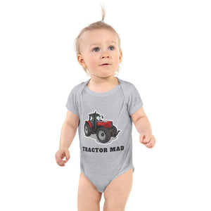 Furrow & Fields Baby Bodysuit Heather / 12 months Baby Massey Ferguson 7495 Tractor Bodysuit – Tractor Mad Quality Farmers Merch