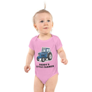 Furrow & Fields Baby Bodysuit Pink / 12 months Baby Ford 4000 Tractor Bodysuit – Daddy's Little Farmer Quality Farmers Merch