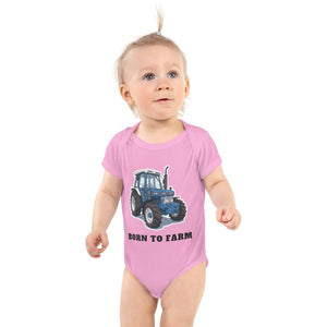 Furrow & Fields Baby Bodysuit Pink / 12 months Baby Ford 5610 Tractor Bodysuit – Born to Farm Quality Farmers Merch