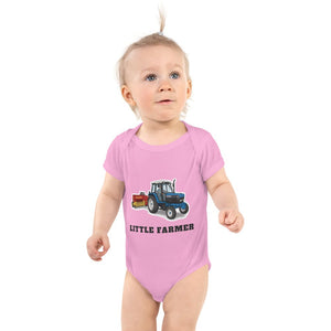 Furrow & Fields Baby Bodysuit Pink / 12 months Baby Ford 6640 Tractor Bodysuit – Little Farmer Quality Farmers Merch