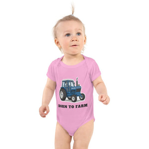 Furrow & Fields Baby Bodysuit Pink / 12 months Baby Ford 6700 Tractor Bodysuit – Born to Farm Quality Farmers Merch