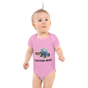Furrow & Fields Baby Bodysuit Pink / 12 months Baby Ford 7810 Tractor Bodysuit – Tractor Mad Quality Farmers Merch