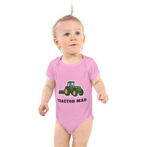 Furrow & Fields Baby Bodysuit Pink / 12 months Baby John Deere 4955 Tractor Bodysuit – Tractor Mad Quality Farmers Merch