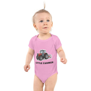 Furrow & Fields Baby Bodysuit Pink / 12 months Baby Massey Ferguson 375 Tractor Bodysuit – Little Farmer Quality Farmers Merch