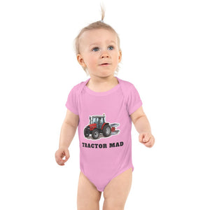 Furrow & Fields Baby Bodysuit Pink / 12 months Baby Massey Ferguson 6255 Tractor Bodysuit – Tractor Mad Quality Farmers Merch