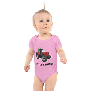 Furrow & Fields Baby Bodysuit Pink / 12 months Baby Massey Ferguson 6480 Tractor Bodysuit – Little Farmer Quality Farmers Merch