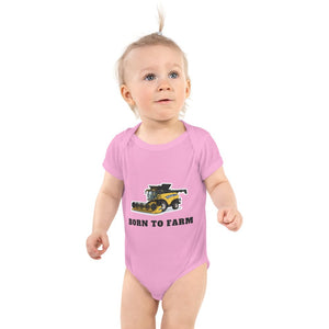 Furrow & Fields Baby Bodysuit Pink / 12 months Baby New Holland CR9.90 Combine Bodysuit – Born to Farm Quality Farmers Merch