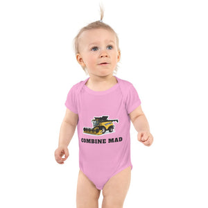 Furrow & Fields Baby Bodysuit Pink / 12 months Baby New Holland CR9.90 Combine Bodysuit – Combine Mad Quality Farmers Merch