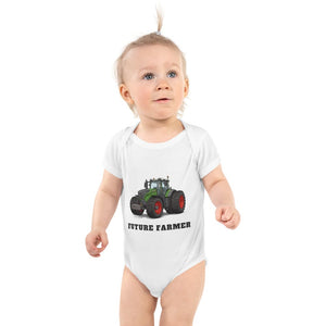 Furrow & Fields Baby Bodysuit White / 12 months Baby Fendt 1050 Vario Tractor Bodysuit – Future Farmer Quality Farmers Merch