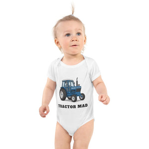 Furrow & Fields Baby Bodysuit White / 12 months Baby Ford 6700 Tractor Bodysuit – Tractor Mad Quality Farmers Merch