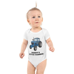 Furrow & Fields Baby Bodysuit White / 12 months Baby Ford 7700 Tractor Bodysuit – Daddy's Little Farmer Quality Farmers Merch