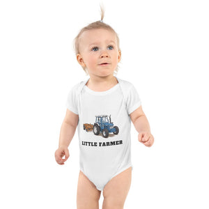 Furrow & Fields Baby Bodysuit White / 12 months Baby Ford 7810 Tractor Bodysuit – Little Farmer Quality Farmers Merch
