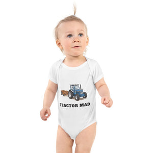 Furrow & Fields Baby Bodysuit White / 12 months Baby Ford 7810 Tractor Bodysuit – Tractor Mad Quality Farmers Merch