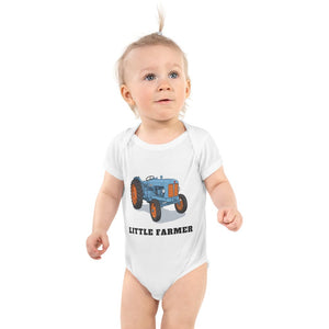 Furrow & Fields Baby Bodysuit White / 12 months Baby Fordson Major Tractor Bodysuit – Little Farmer Quality Farmers Merch