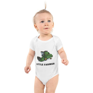 Furrow & Fields Baby Bodysuit White / 12 months Baby John Deere 1085 Combine Bodysuit – Little Farmer Quality Farmers Merch