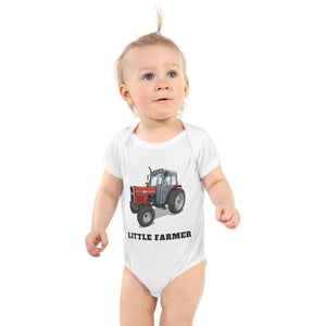 Furrow & Fields Baby Bodysuit White / 12 months Baby Massey Ferguson 390T Tractor Bodysuit – Little Farmer Quality Farmers Merch