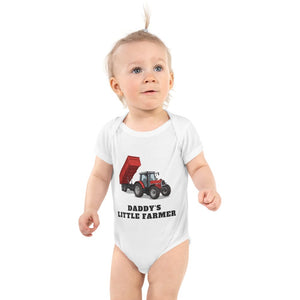 Furrow & Fields Baby Bodysuit White / 12 months Baby Massey Ferguson 6180 Tractor Bodysuit – Daddy's Little Farmer Quality Farmers Merch