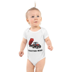 Furrow & Fields Baby Bodysuit White / 12 months Baby Massey Ferguson 6180 Tractor Bodysuit – Tractor Mad Quality Farmers Merch