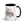 Furrow & Fields Black Case IH 4240 XL Pro Pencil Sketch | 15 oz Mug with Color Inside Quality Farmers Merch