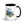 Furrow & Fields Black Ford 4600 Watercolor | 15 oz Mug with Color Inside Quality Farmers Merch
