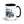 Furrow & Fields Black Ford 5610 Force II Watercolor | 15 oz Mug with Color Inside Quality Farmers Merch