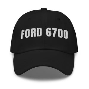 Furrow & Fields Black Ford 6700 | Classic Dad Hat Quality Farmers Merch