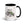 Furrow & Fields Black John Deere 4350 Pencil Sketch | 15 oz Mug with Color Inside Quality Farmers Merch