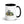 Furrow & Fields Black John Deere 4955 Watercolor | 15 oz Mug with Color Inside Quality Farmers Merch