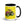 Furrow & Fields Black Massey Ferguson 375 Pop Art | 15 oz Mug with Color Inside Quality Farmers Merch